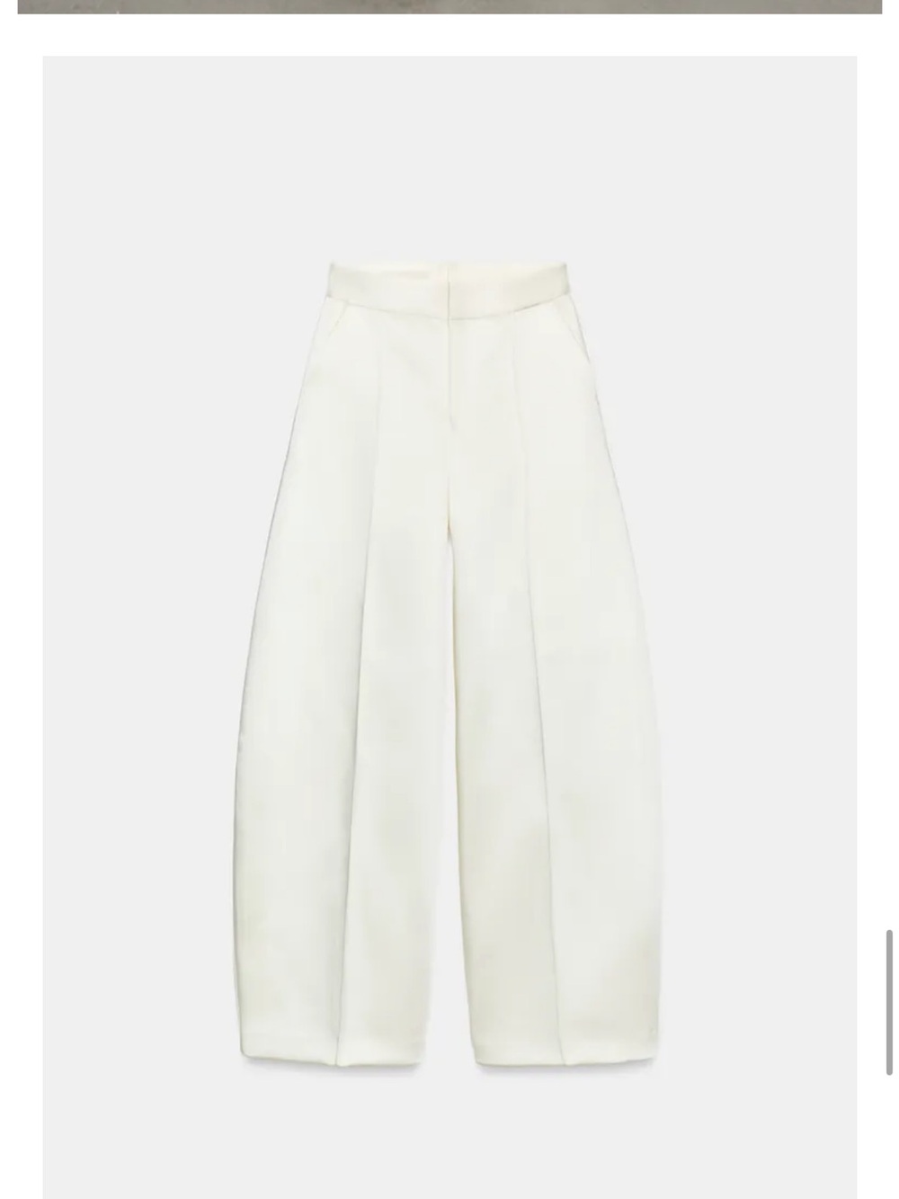 Satin balloon pants